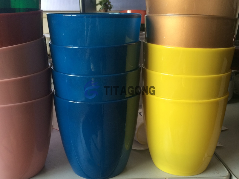 塑料花盆卷边